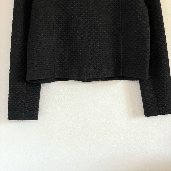 NWT Lyssé Devoe Quilted Tailored Moto Jacket Heather Black Large - Picture 11 of 16